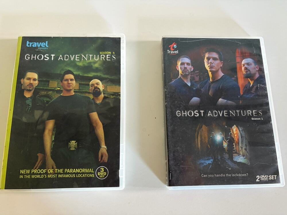 Travel Channel Ghost Adventures Season 1 & 4 Lot
